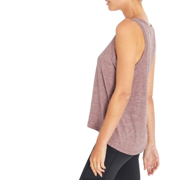 Balance Collection Tops - Balance Collection by Marika - Kingsley Yoga Tank | Heather Plum Wine | Small